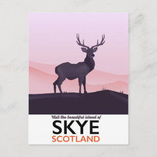 Bezoek het mooie eiland Skye Briefkaart