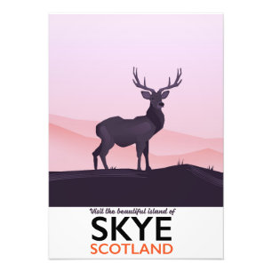 Bezoek het mooie eiland Skye Foto Afdruk