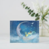 Bezoek het Moon-Briefkaart Briefkaart (Staand voorkant)