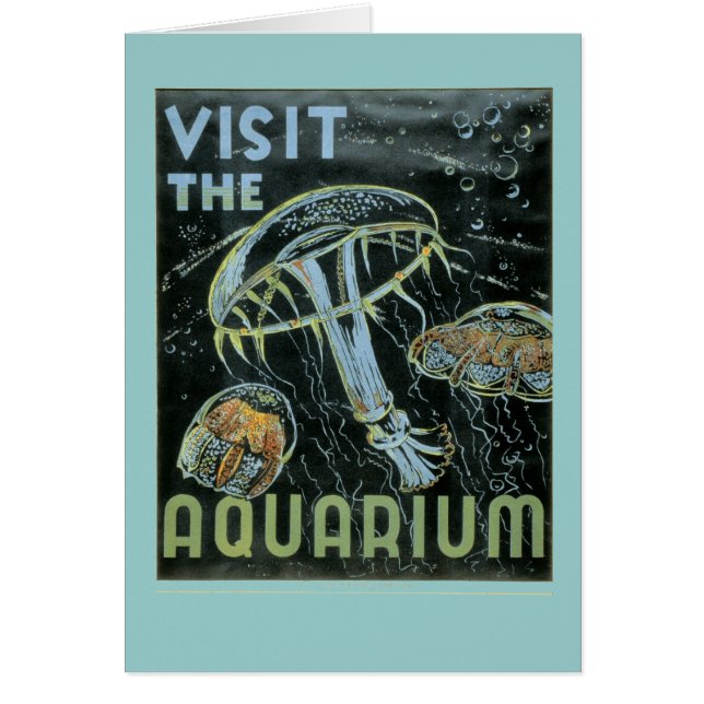 Bezoek het Poster Aquarium - WPA - (Voorkant)