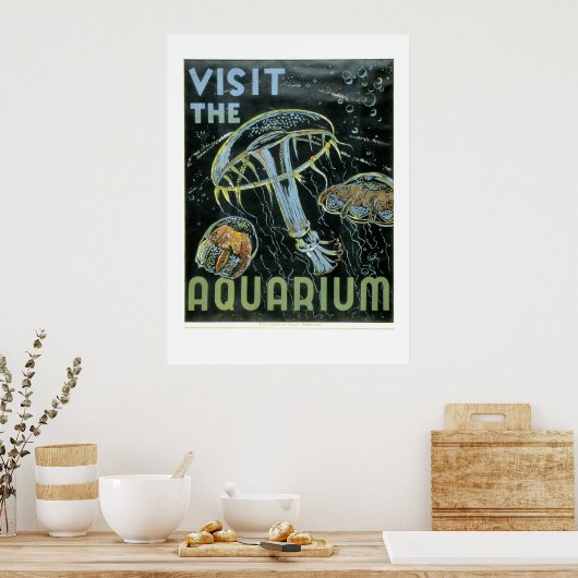 Bezoek het Poster Aquarium - WPA - (Keuken)