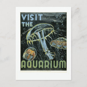 Bezoek het Poster Aquarium - WPA - Briefkaart