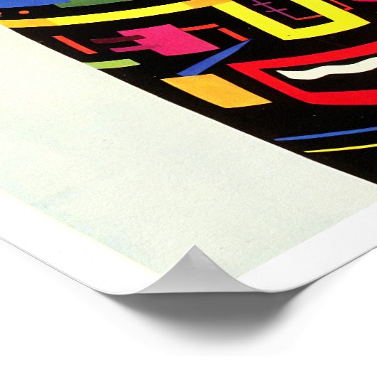 Bezoek het poster van het klassieke Cubaanse reisb (Hoek)