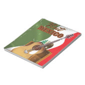 Bezoek het poster voor het reizen naar Mexico vint Notitieblok (Linkerzijde)