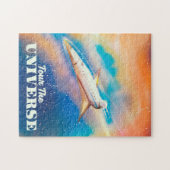 Bezoek het ruimteschip Universe Legpuzzel (Horizontaal)