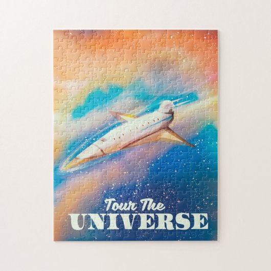 Bezoek het ruimteschip Universe Legpuzzel (Verticaal)