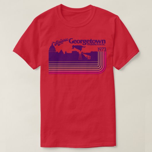Bezoek Historic Georgetown The St T-shirt (Design voorkant)