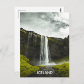 bezoek IJsland Reisavontuurtoerisme Briefkaart (Voorkant / Achterkant)