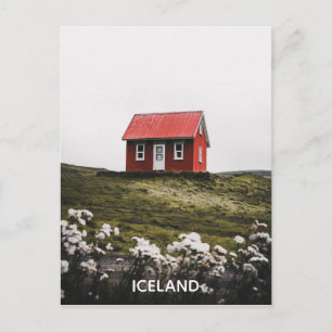 bezoek IJsland Reisavontuurtoerisme Briefkaart