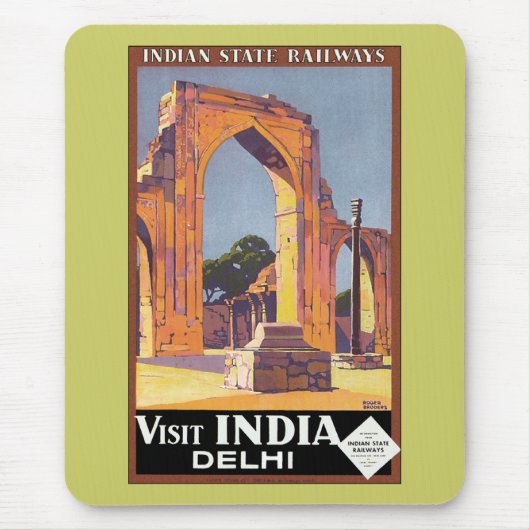 Bezoek India ~ Delhi Muismat (Voorkant)