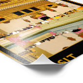 Bezoek India Foto Afdruk (Hoek)