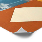  bezoek India Muttra door Roger Broders Travel Poster (Hoek)