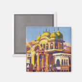 Bezoek India Muttra Magneet (Voorkant / Achterkant)