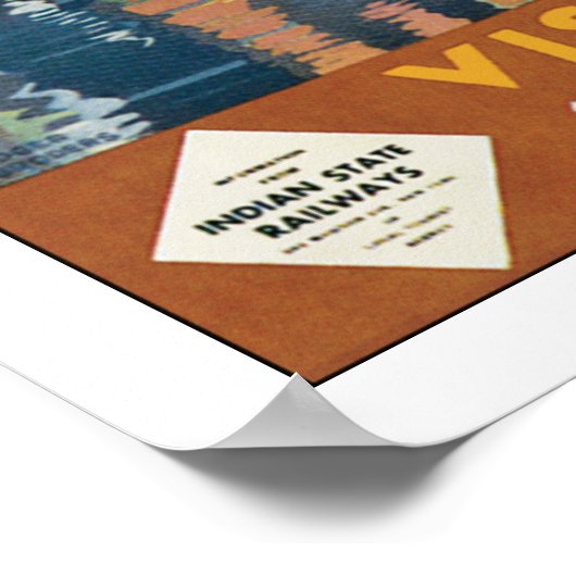 Bezoek India Muttra Poster (Hoek)