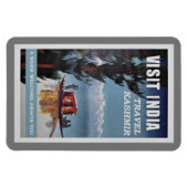 Bezoek India, reis Kasjmir, Magneet (Horizontaal)