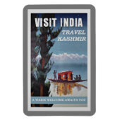 Bezoek India, reis Kasjmir, Magneet (Verticaal)