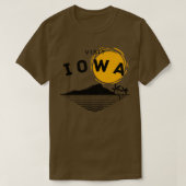 Bezoek Iowa TShirt (Design voorkant)