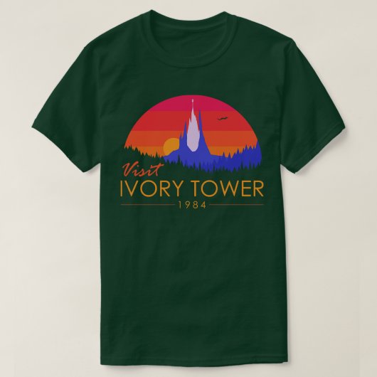 Bezoek Ivory Tower T-shirt (Design voorkant)