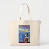 Bezoek Java Grote Tote Bag (Voorkant)