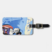 Bezoek Java Indonesia uit Singapore  Bagagelabel (Voorkant horizontaal)