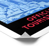 Bezoek Java Indonesia uit Singapore Poster (Hoek)