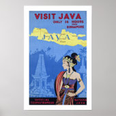 Bezoek Java Poster (Voorkant)