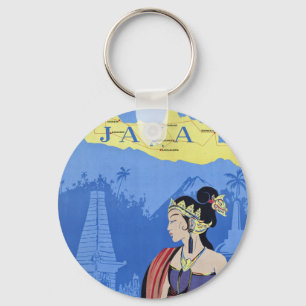 Bezoek Java Sleutelhanger