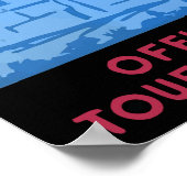 bezoek Java Travel Poster (Hoek)