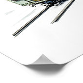 Bezoek je verafgelegen nationale parken in het wes poster (Hoek)