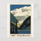 Bezoek Joegoslavië Briefkaart (Voorkant)