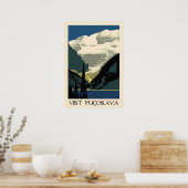 Bezoek Joegoslavië Poster (Keuken)