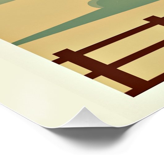 Bezoek Kentucky-reisposter, Perfect Poster (Hoek)