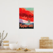 BEZOEK KEPLER-186f NASA JPL-visies van de toekomst Poster (Keuken)