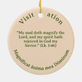 bezoek keramisch ornament (Achterkant)