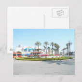 Bezoek lang strand, CA Briefkaart (Voorkant / Achterkant)
