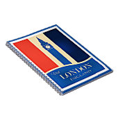 Bezoek Londen, Engeland Notitieboek (Rechterzijde)