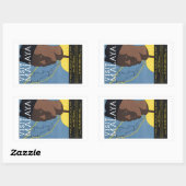 Bezoek Malaya Malaysia Railways  Rechthoekige Sticker (Vel)