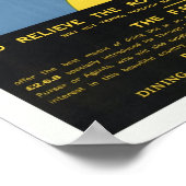 Bezoek Malaya Maleisië Railways Poster (Hoek)