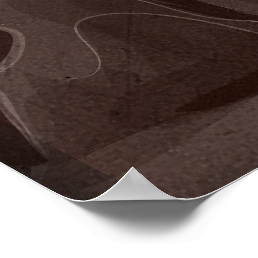 Bezoek Mars Vintage Poster (Hoek)