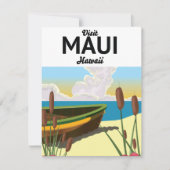 Bezoek Maui Hawaii toerisme poster (Voorkant)