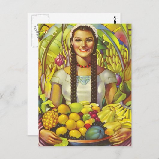 Bezoek Mexico Briefkaart (Voorkant / Achterkant)