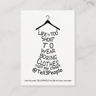 Bezoek Mijn Visitekaartjes kleren aan het winkelen