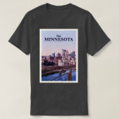 Bezoek Minnesota T-shirt (Design voorkant)