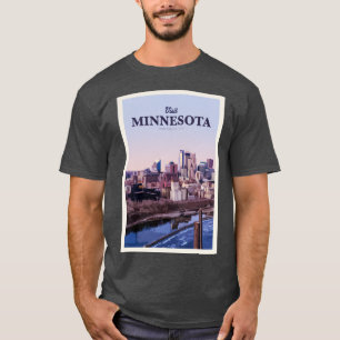 Bezoek Minnesota T-shirt