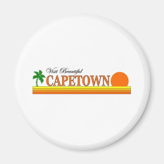 Bezoek Mooi Kaapstad Magneet (Voorkant)