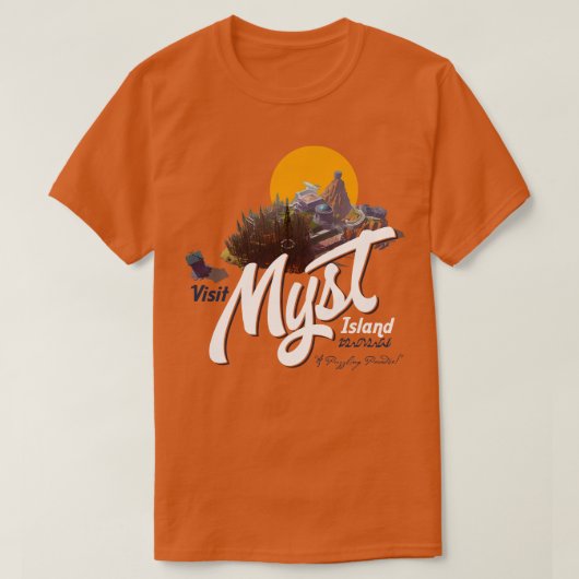 Bezoek Myst T-shirt (Design voorkant)