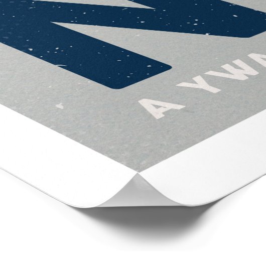 Bezoek Nepal Mount Everest Vintage Poster (Hoek)