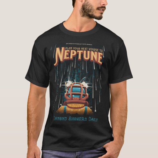 Bezoek Neptunus T-shirt (Voorkant)