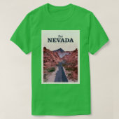 Bezoek Nevada T-shirt (Design voorkant)
