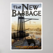 Bezoek New Babbage (nr. 4) Poster (Voorkant)